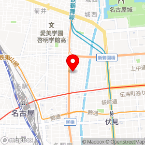 三井のリパーク 那古野第14の地図