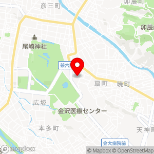 名鉄協商パーキング 金沢兼六坂の地図