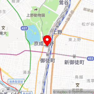 ファミリーマート 上野センターモール店の地図