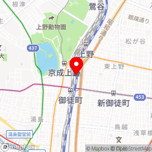 セブン-イレブン 上野御徒町中央通り店の地図