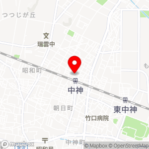 タイムズ 中神駅北の地図