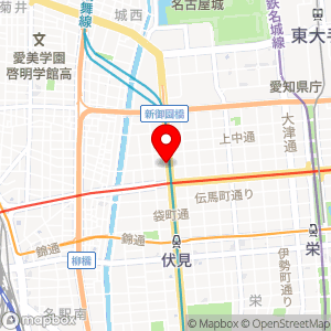 セブン-イレブン 名古屋丸の内1丁目店の地図