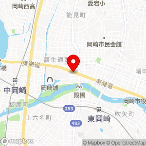 三井のリパーク 岡崎公園東の地図