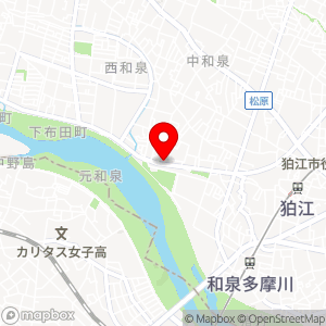 東都パーク 中和泉3丁目4の地図