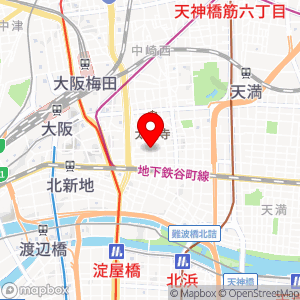 ファミリーマート 曽根崎一丁目店の地図