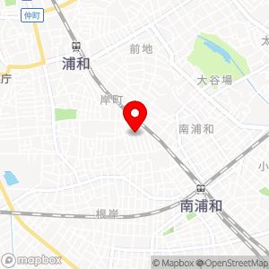 ファミリーマート 浦和岸町店の地図