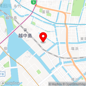 ミニストップ 越中島通り店の地図