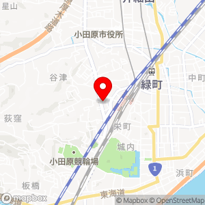 三井のリパーク 小田原城山1丁目の地図