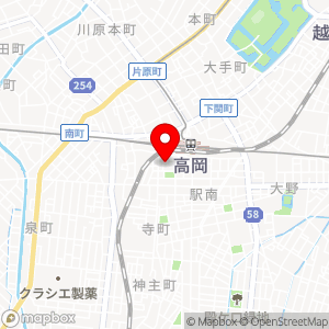 名鉄協商パーキング 高岡駅南の地図