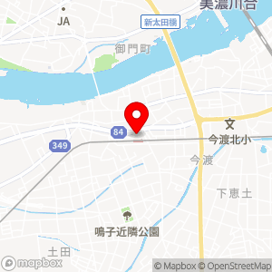 名鉄協商パーキング 日本ライン今渡駅北の地図