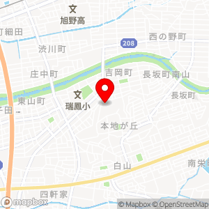 本地荘駐車場の地図