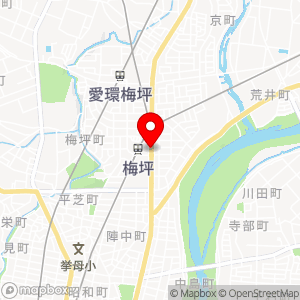 名鉄協商パーキング 梅坪第3の地図