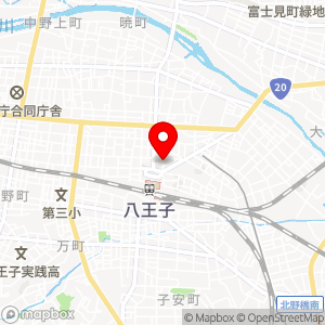 三井のリパーク 八王子駅北口前第2の地図