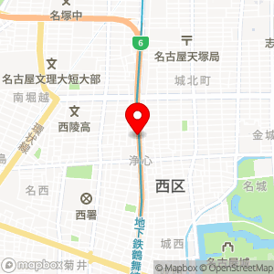 ラッキーパーキング 浄心1丁目の地図