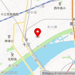 タイムズ 十三東1丁目第3の地図