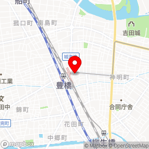 ファミリーマート 豊橋駅東口店の地図