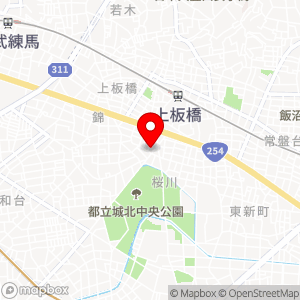 ファミリーマート 桜川三丁目店の地図