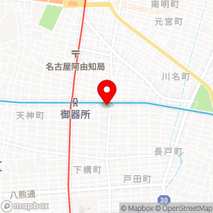 西友 御器所店の地図