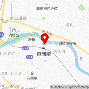 タイムズ 東岡崎駅前第2の地図