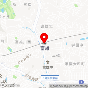 ローソン 近鉄富雄駅前店の地図