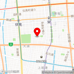 いずみパーキング 栄3丁目の地図