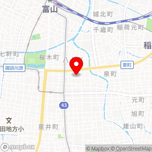 名鉄協商パーキング 富山白銀町第2の地図