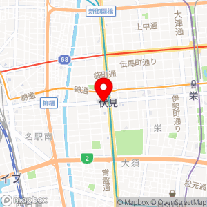 タイムズ 広小路伏見の地図