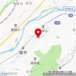 ホワイトピア さわやかピュア日野南平店の地図