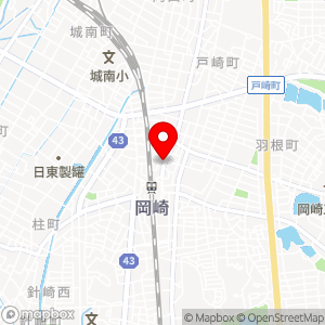 名鉄協商パーキング JR岡崎駅東第6の地図