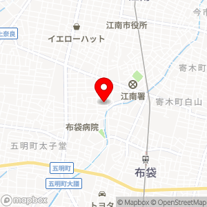 ローソン 江南木賀町店の地図