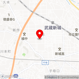 ナビパーク 川崎千年第2の地図