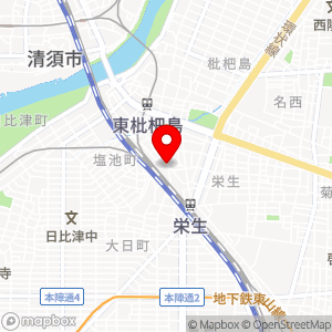 名鉄協商パーキング 名鉄病院3号館の地図