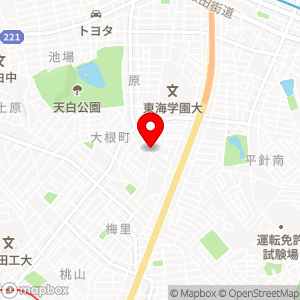 マンマチャオ 天白中平店の地図