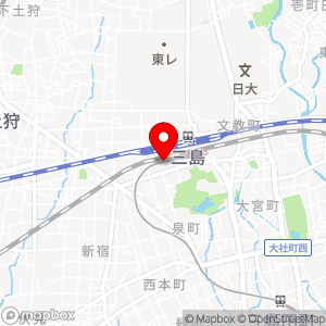 マンスリー三島駅南口西駐車場の地図