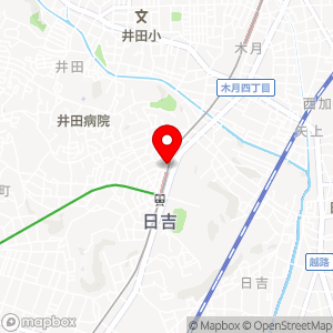 三井のリパーク 日吉東急駐車場の地図