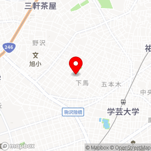 まいばすけっと 下馬3丁目店の地図