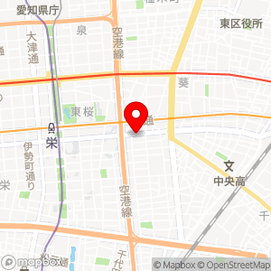 名鉄協商パーキング 新栄1丁目第11の地図