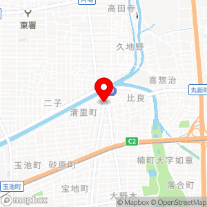 名鉄協商パーキング 清里町の地図