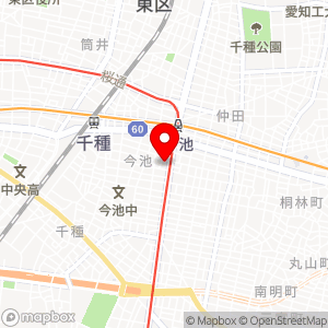 ピアゴ ラ フーズコア今池店（デリスクエア 内）の地図