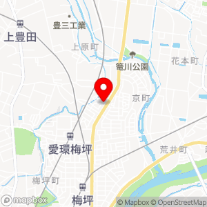 ファミリーマート 豊田上原店の地図