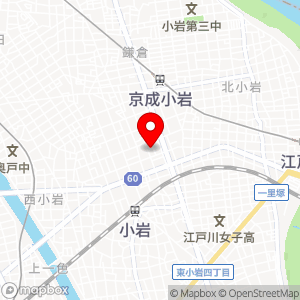 三井のリパーク 西小岩5丁目第3の地図