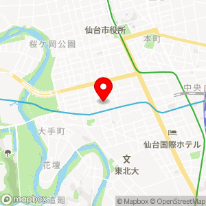KF-Park 仙台大町の地図