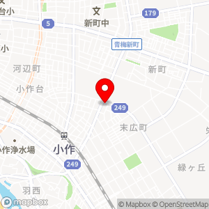 ファミリーマート 青梅末広町二丁目店の地図