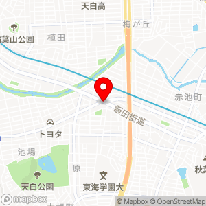 ザ・ビッグ エクスプレス平針店の地図