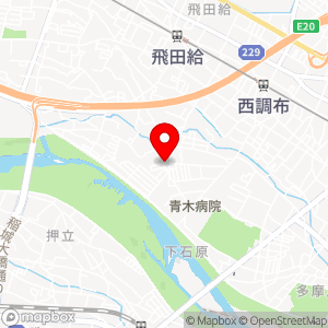 タイムズ 調布上石原の地図
