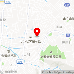 ファミリーマート 金沢伏見新町/G店の地図