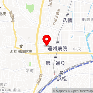 名鉄協商パーキング 浜松池町（愛知銀行浜松支店）の地図