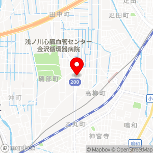 ファミリーマート 金沢高柳店の地図