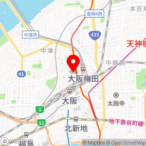 タイムズ ヨドバシ梅田タワー（地下）の地図