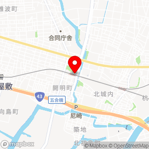 アズナス 尼崎なんば線の地図